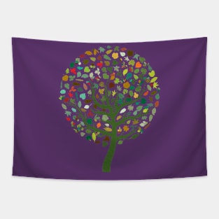 Leaf Tree Tapestry