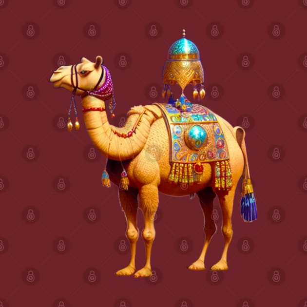 Cosmic Arabic Camel by Nobiya