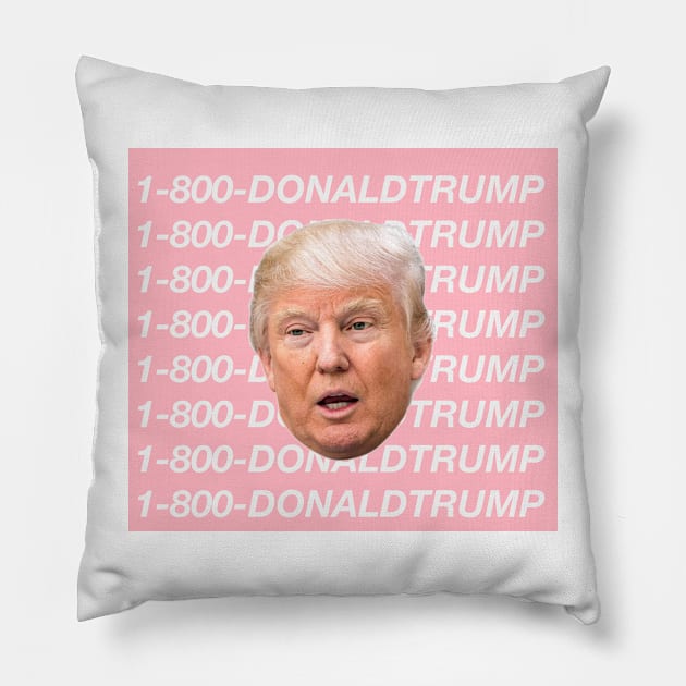 Donald Trump Hotline Bling Pillow by JuliesDesigns