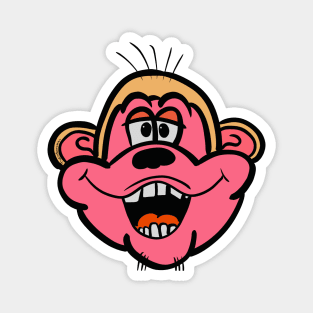 Monkey Head Citrus Magnet