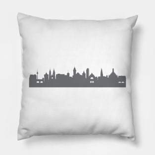 Nuremberg in gray Pillow