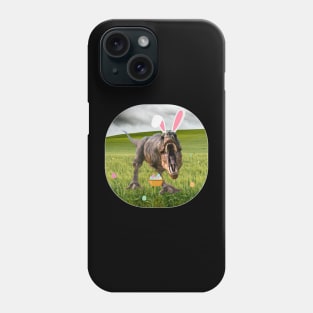 T Rex Easter egg hunt Phone Case