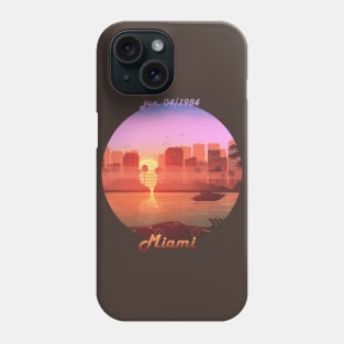 Miami JUN.1984 Phone Case