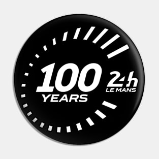 100 Years of Racing Pin