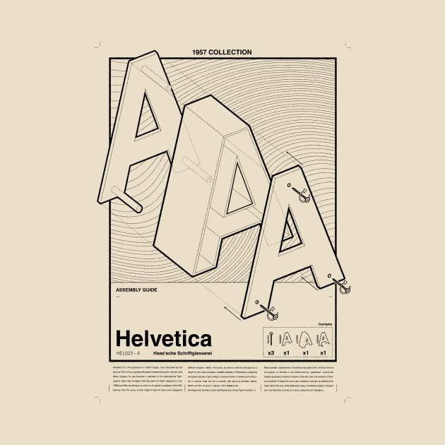 Helvetica assembly guide by TenGauge