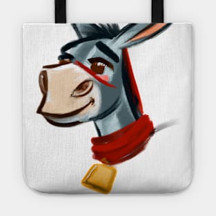 Cute Mule Drawing Tote