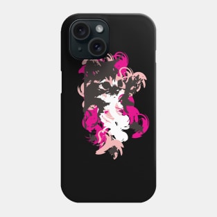 STENCIL ABSTRACT CAT Phone Case