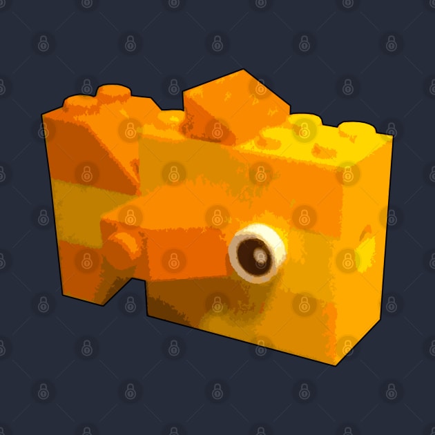 Brick Creations - Goldfish by druscilla13