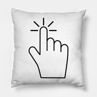 Finger click funny gift show Pillow