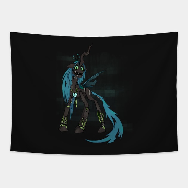 My Little Pony - Queen Chrysalis Animatronic Tapestry by Kaiserin