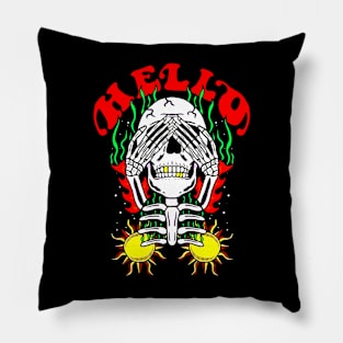 Hello skull Pillow