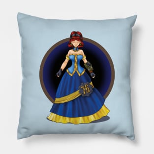 Lady of Fallout Pillow