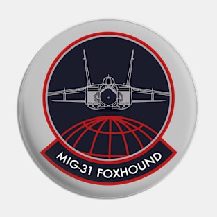 Mig-31 Foxhound (Small logo) Pin