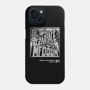 In The Action // Vintage Fan Art Tribute Phone Case