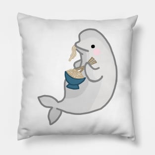 Noodle Beluga Pillow