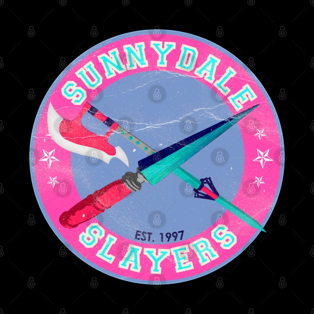 Sunnydale slayers varsity university logo by Afire