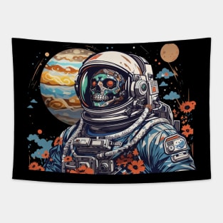 Astro Zombie Lost in Space Tapestry