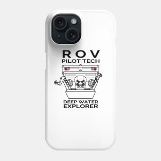 ROV Pilot Tech Deep Water Explorer Phone Case