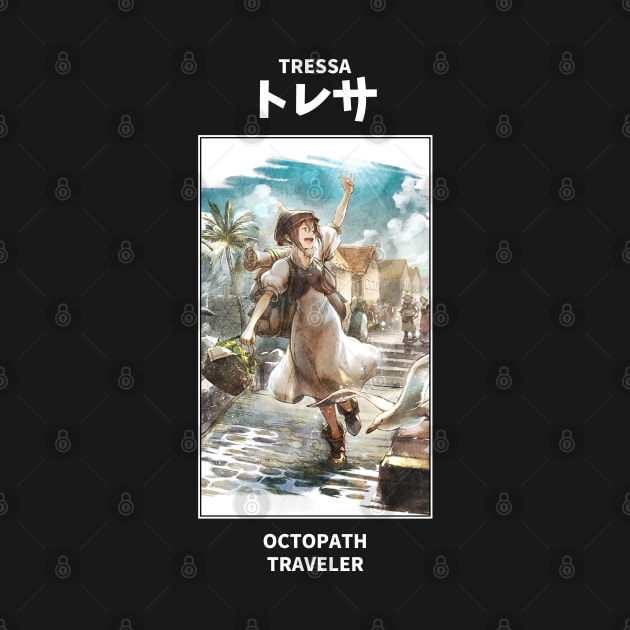 Tressa Octopath Traveler by KMSbyZet