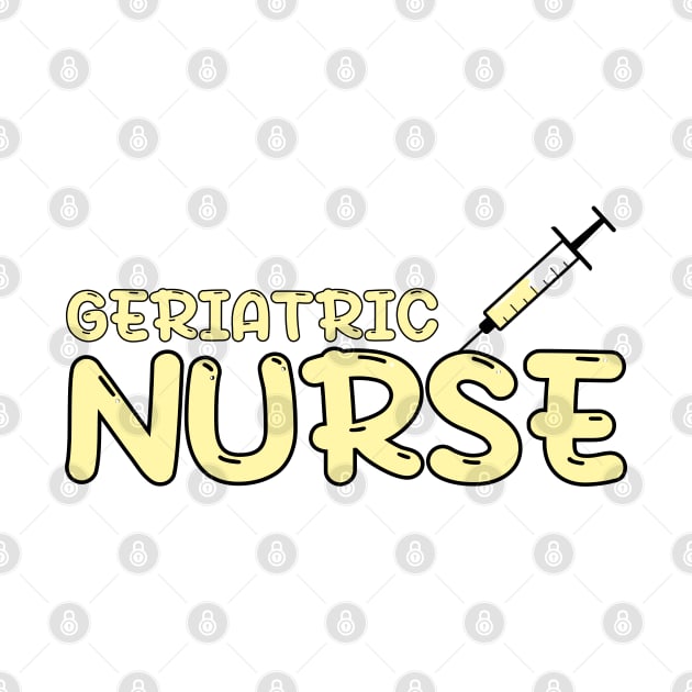 Geriatric Nurse Yellow by MedicineIsHard