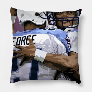 Eddie George & Steve McNair RIP Pillow