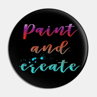 Paint and create Pin