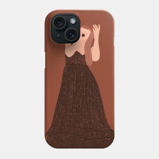 eras tour evermore gown outfit Phone Case