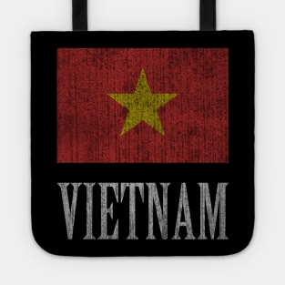 Vietnam retro flag Tote