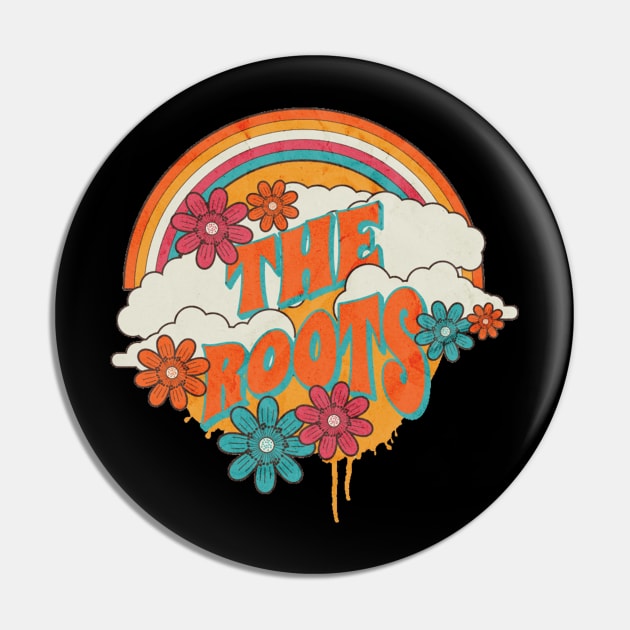 Retro Rainbow // The Roots Pin by sansxart