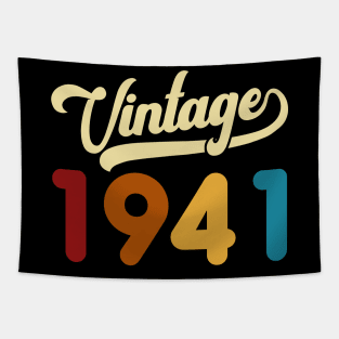 1941 Vintage Gift 79th Birthday Retro Style Tapestry