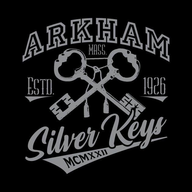 Arkham Silver Keys by MindsparkCreative