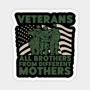 Veterans All Brothers Magnet