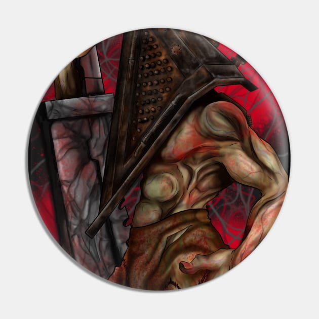 The Silent Terror Pin by JenX