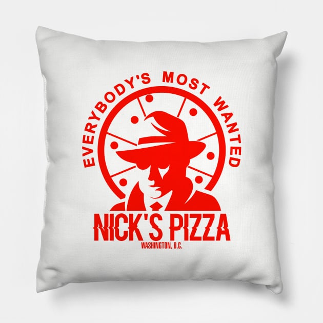 Nick's Pizza Pillow by AngryMongoAff