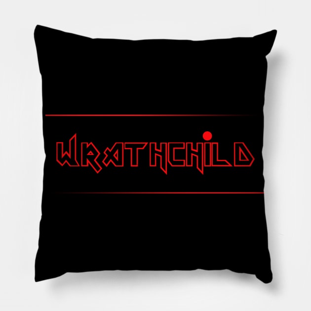 WRATHCHILD (IRON MAIDEN) Pillow by LAVA-ROMA-NOVA