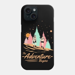 The adventure begins Phone Case