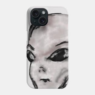 Grey Alien Phone Case