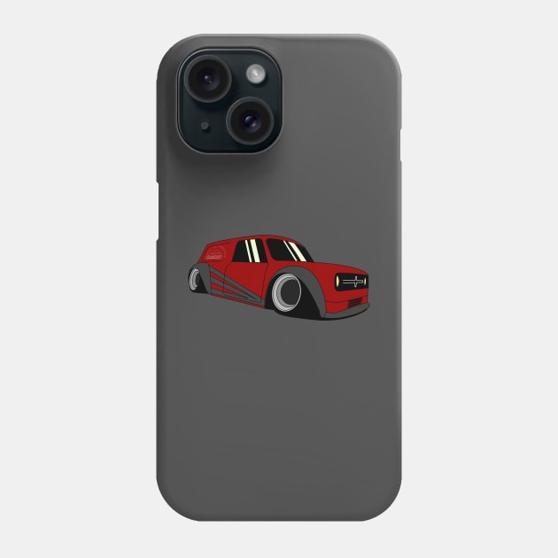 Mini Van Phone Case by Randomart