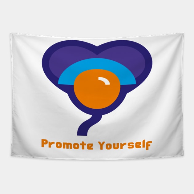 Bharat Parv - Promote Yourself Tapestry by Bharat Parv