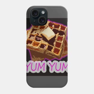 international waffle day 2020 Yum Yum Phone Case