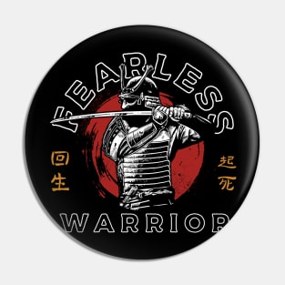 Fearless Warrior Pin