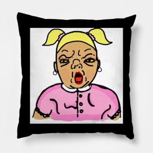 Ugly Baby Piggy Pillow