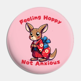 Anxiety kangaroo Pin