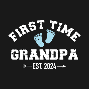 First time grandpa 2024 for grandfather to be T-Shirt