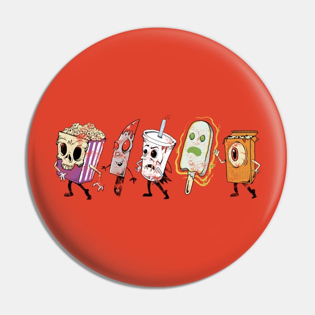 Horror Movie Lobby Pin by The October Academy