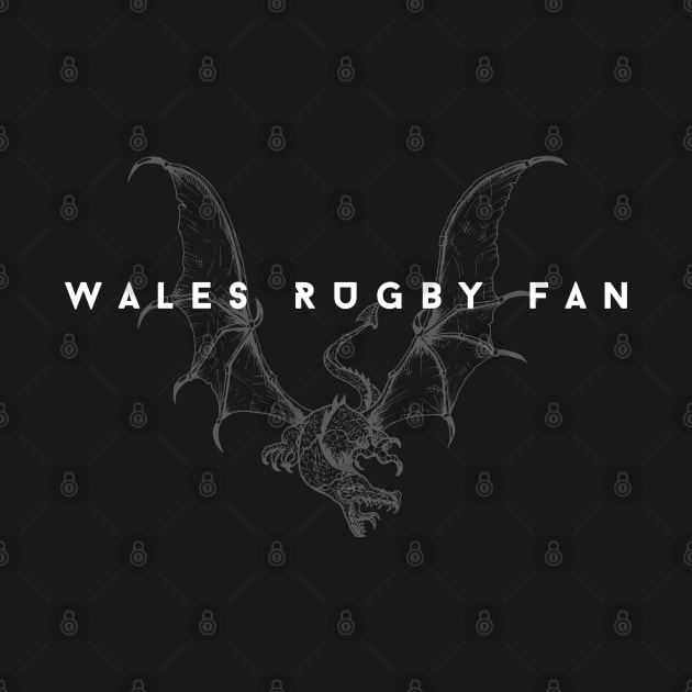 Minimalist Rugby #001 - Wales Rugby Fan by SYDL