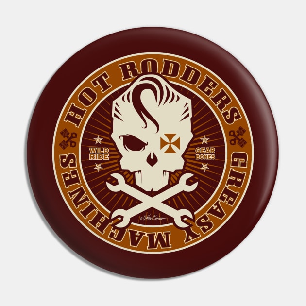 Hot rodders Pin by nanobarbero