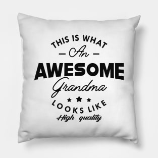Grandma - This is what an awesome grandma looks like Pillow