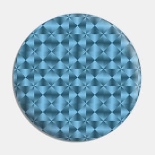 Fancy Blue Pixels Pin