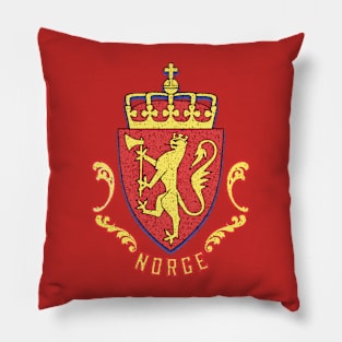 Norwegian Coat of Arms Pillow